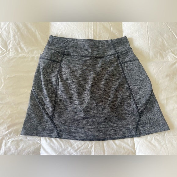 Athleta Pants - Athleta | Women’s SZ XS | Gray Black Marl Skirt Skort | Tennis Golf Walking
